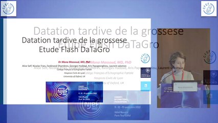 Datation tardive : résultats de l’étude flash