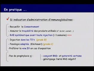 Prévention de l’allo-immunisation Rhésus-D fœto-maternelle