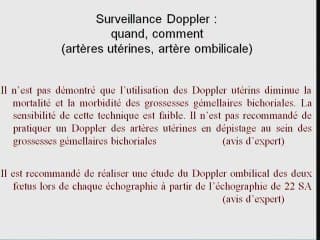 Prévention des complications obstétricales des grossesses gémellaires : le rôle de l’échographiste.