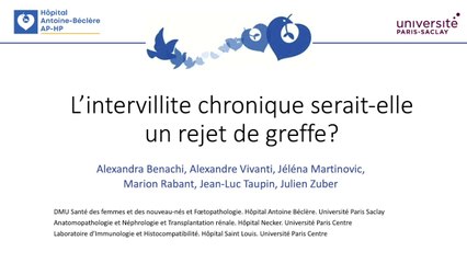 L'intervillite chronique serait-elle un rejet de greffe?