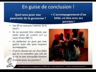 poursuivre une grossesse en cas de diagnostic anténatal, pourquoi ? Comment ? Quel sens ?