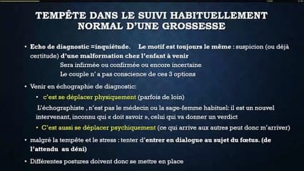 Savoir être en imagerie diagnostique sein d’un CPDPN
