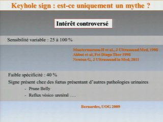 Keyhole sign dans les VUP : mythe ou réalité ?