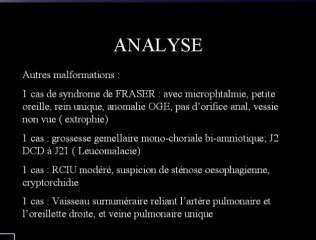 Atrésie des voies aériennes : travail collectif