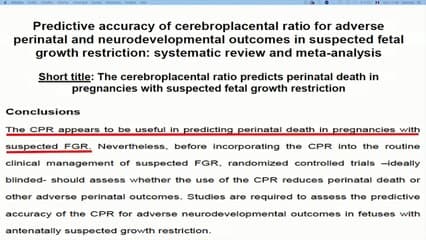 ISUOG Singapour 2018 - FMF Athènes 2018 - Ultrasound in Obstetrics and Gynaecology Prenatal Diagnosis