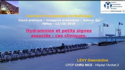 Hydramnios et petits signes associés, cas cliniques