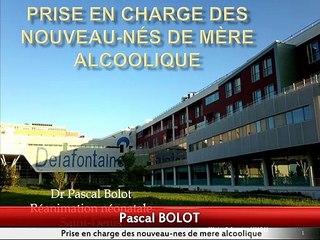 Prise en charge des nouveau-nés de mère alcoolique