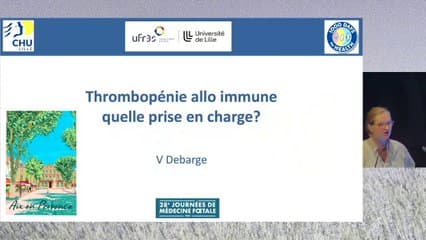 Thrombopénies Alloimmunes : Quelle prise en charge ?