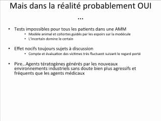 L'histoire de la thalidomide peut-elle se répéter ?