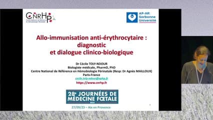 Allo-immunisations erythrocytaires : diagnostic et dialogue clinico-biologique