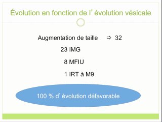 Que faire devant une mégavessie du 1er trimestre ?