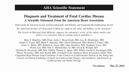 Troubles du rythme cardiaque Prise en charge pré-, per- et postnatale