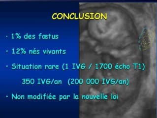 Devenir des malformations découvertes au 1 trimestre (clarté de la nuque exclue) : dossier du CFEF
