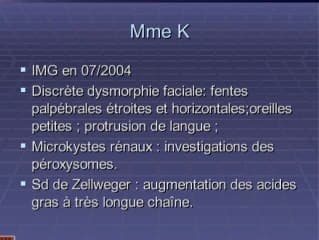 Syndrome de Zellweger