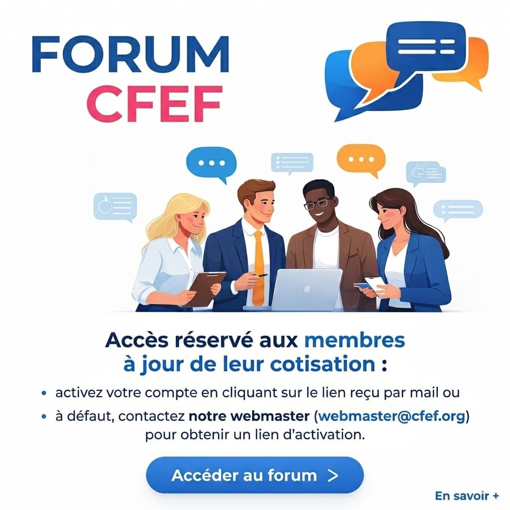 Forum du CFEF
